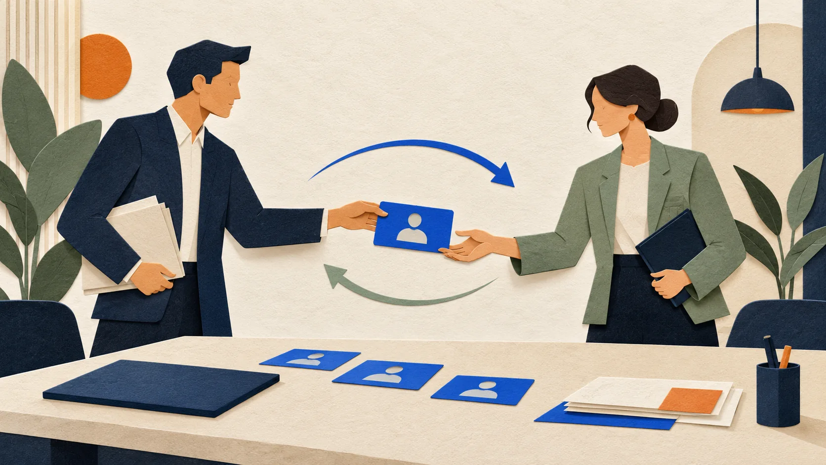 Маркетинг и продажи передают карточку клиента и обмениваются обратной связью
